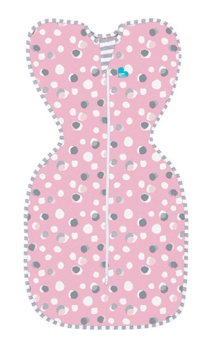 Love To Dream Swaddle Up Original 1.0 Tog Polkadots Pink Small
