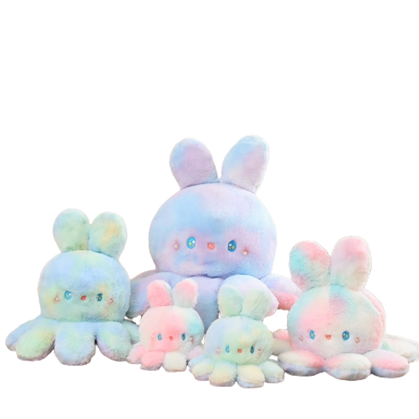 Reversible Octorabbit Plush (2 Variants, 3 Sizes)
