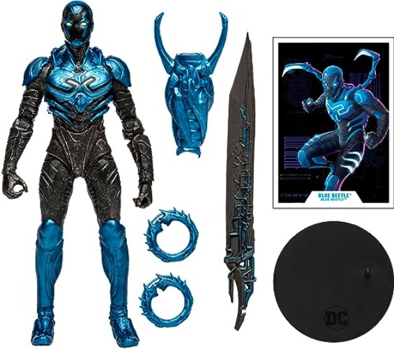 McFarlane - DC Multiverse - Blue Beetle Movie 7" - Blue Beetle