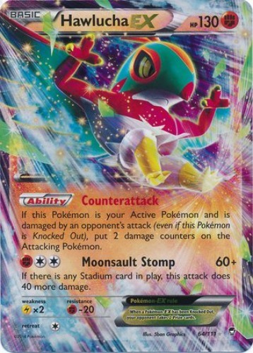 Pokemon - Hawlucha (64/111) - XY Furious Fists - Holo