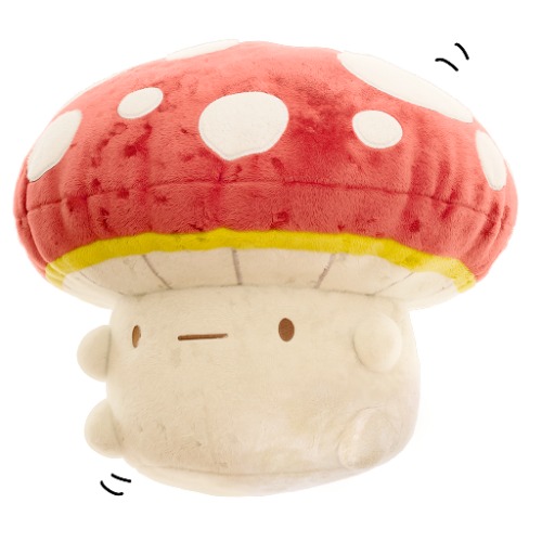 Dottie the Red and White Mushroom | Big 18"