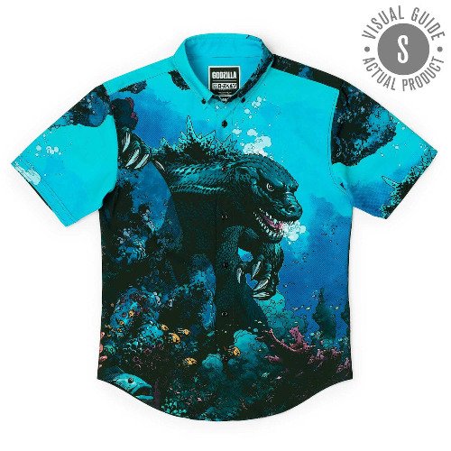 Godzilla “From the Depths” – KUNUFLEX Short Sleeve Shirt | S
