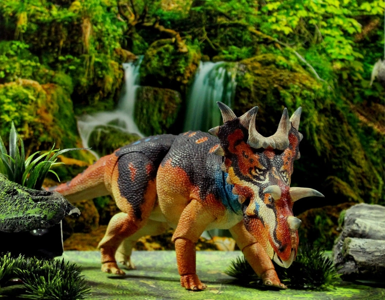Spiclypeus shipporum - Beasts of the Mesozoic- Ceratopsian Series-Realistic Dinosaur Action Figure Collectible Toy Animal