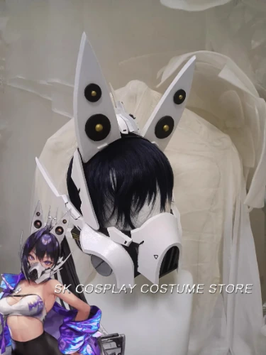 Game GODDESS OF VICTORY: NIKKE Sin Cosplay Prop Mask Face Shield Adult Cosplay Prop  Halloween Party Carniavl Party Props - AliExpress 200000532