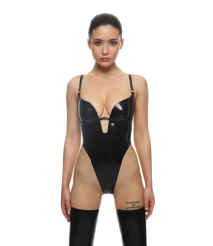Anoeses Adella Latex Body Black and Gold