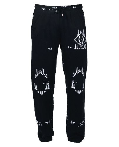 OVERSIZE CODE JOGGER | BLACK / XL