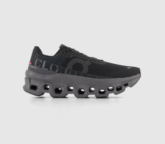 On Running Cloudmonster Trainers Black Magnet F - Sports Sneakers