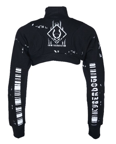 WOMENS SHRUG CODE | BLACK / S