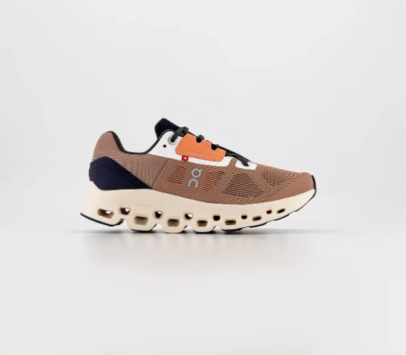 On Running Cloudstratus Trainers  Cork Fawn F - Women's Trainers