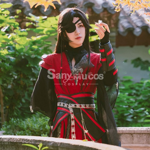 【In Stock】Anime Heaven Official's Blessing Cosplay Hua Cheng: Crimson Rain Sought Flower Cosplay Costume - M