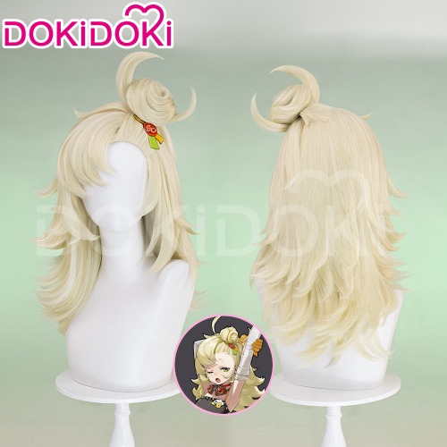 DokiDoki Game Zenless Zone Zero Cosplay Piper Wheel Wig Yellow Hair ZZZ | Wig Only-Order Processing Time Refer to Description Page