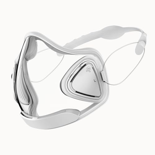 Jelli M1 - Transparent Face Mask w/Ear Loops - Arctic