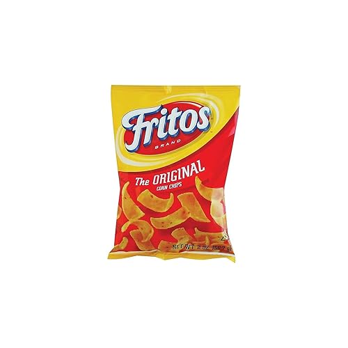 Fritos Corn Chips, Original, 2 Ounce (Pack of 64) - Original - 64 Count (Pack of 1)