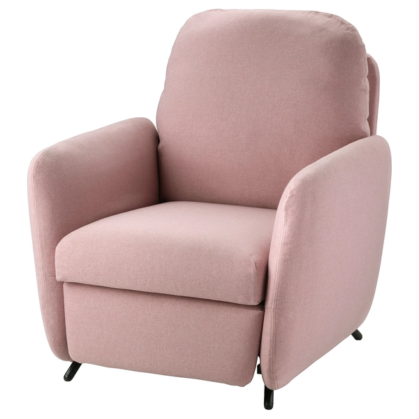 EKOLSUND Recliner - Gunnared light brown-pink