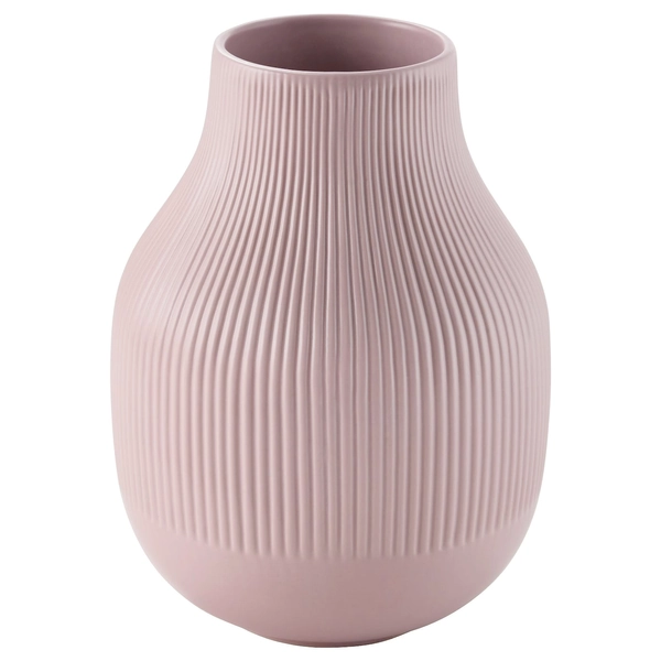 GRADVIS Vase - pink 21 cm