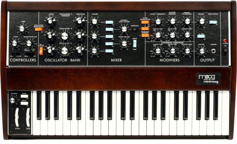 Moog Minimoog Model D Analog Synthesizer - Appalachian Cherry - 