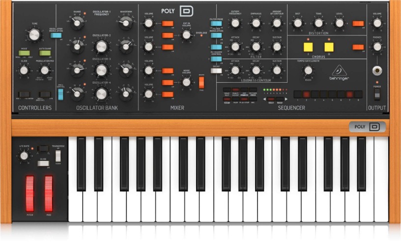 Behringer Poly D Polyphonic Analog Synthesizer - 
