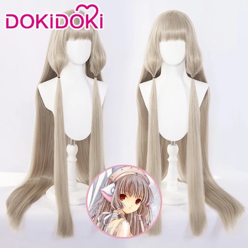 【Ready For Ship】DokiDoki Anime Chobits Cosplay Chi Cosplay Wig Long Straight | Wig