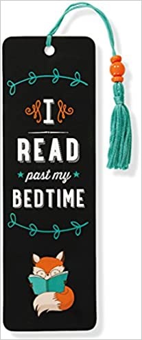 I Read Past My Bedtime Beaded Bookmark - Hardcover, November 19, 2016
