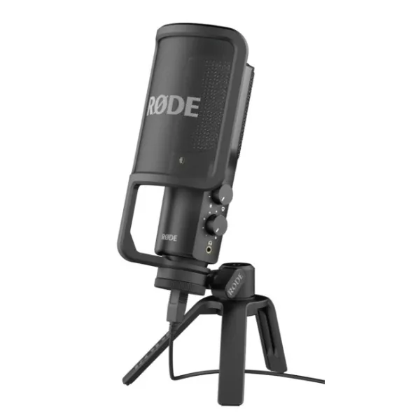 Rode 麥克風 Rode NT USB 電容式麥克風 USB麥克風 / 錄音室 級附 防噴罩 麥克風 桌架 Rdnt usb 台灣 公司貨 保固 NT-USB