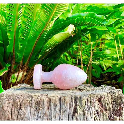 Rose Quartz Large Butt Plug | Default Title