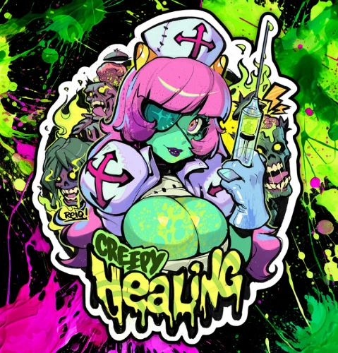 Creepy Healing - Kinky Cuties Seasonal Sticker