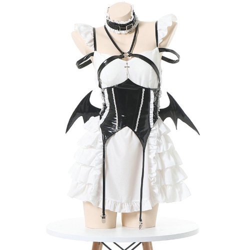 Succubus Maid Cosplay - Black