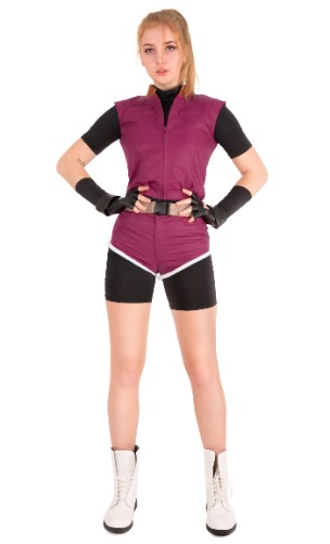 Claire Redfield Cosplay Costume Outfit Vest Shorts