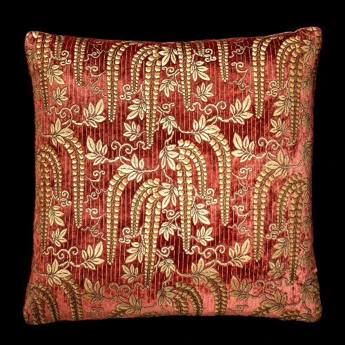 Delphos velvet glycine cushion x3