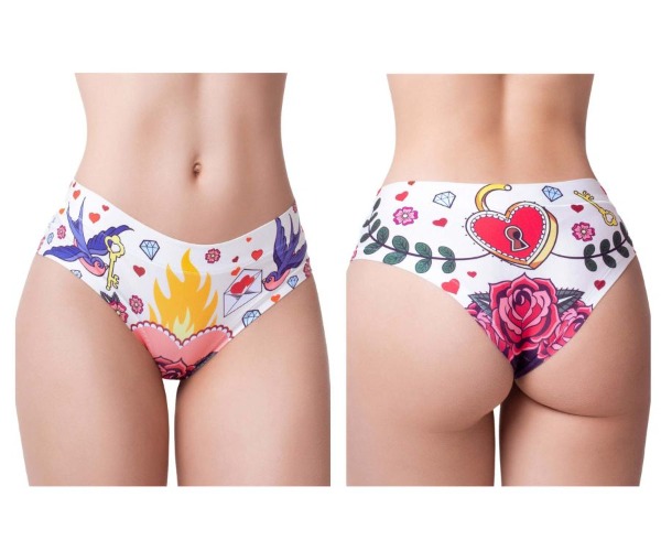 Mememe LO-1 LOVE Panty Color Old School - L / Old School