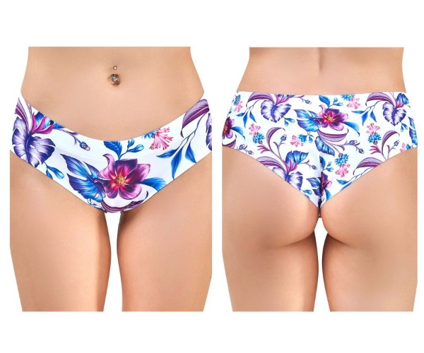 Mememe SPPM-1 SPRING Panty Color Purple Bloom - L / Purple Bloom
