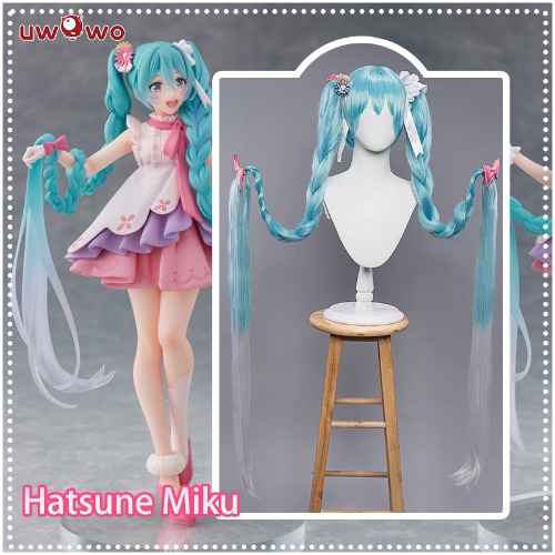 【Pre-sale】Uwowo Hatsune Miku Figure Wonderland Rapunzel Ver. Cosplay Wig | Default Title