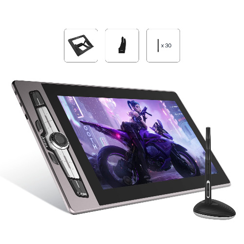 Artisul SP1603 15.6 Inch Graphics Drawing Tablet with Screen Full-Laminated Drawing Pen Display Drawing Monitor Compatible with Windows, macOS, and Android (8192 Pressure Sensitivity, 128% sRGB) - SP1603-15.6inch