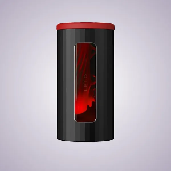 LELO F1S V2X App-Controlled Penis Masturbation Sleeve - Red by Condomania.com