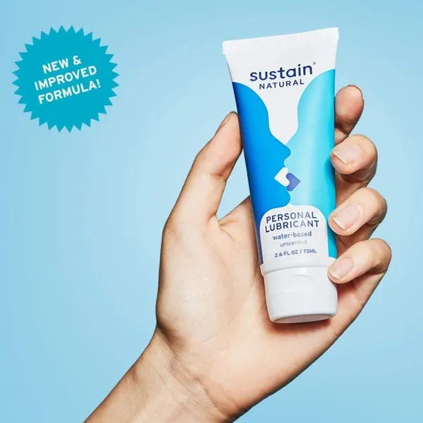 Sustain Unscented Sexual Lubricant with Aloe Vera | 2.5oz by Condomania.com