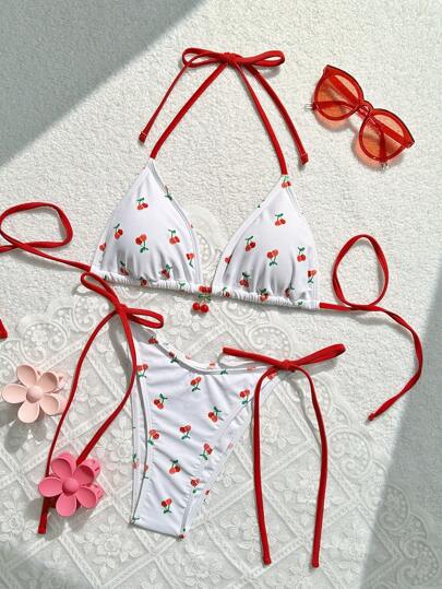 Cherry bikini
