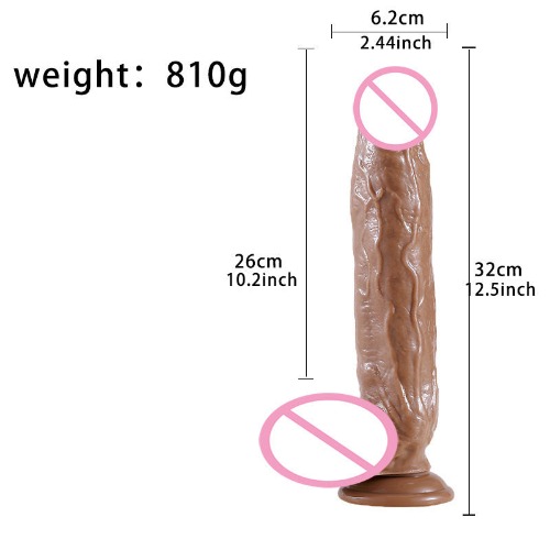 The Colossus Cock Dildo | Brown
