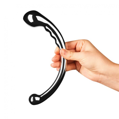 Hoop Stainless Steel Wand - Silver