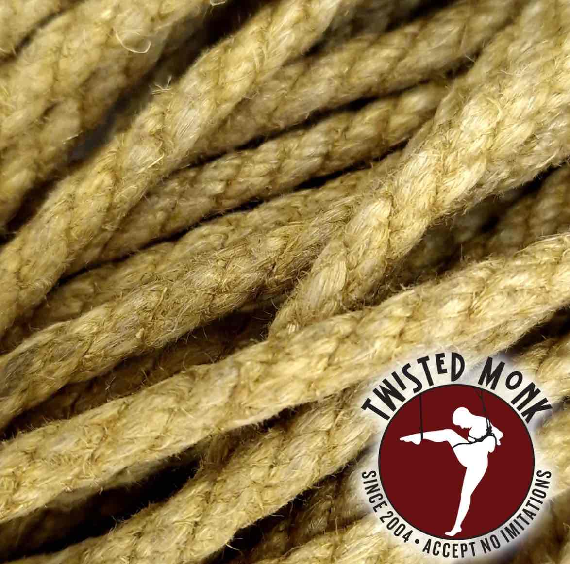 Natural Hemp Rope | 8mm / 30ft