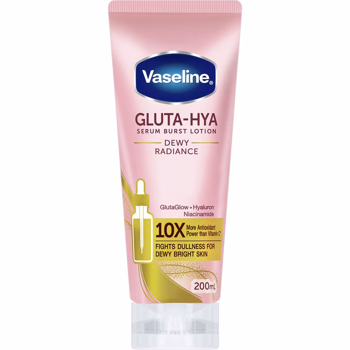 Vaseline Gluta-Hya Serum Burst Dewy Radiance Lotion 200mL