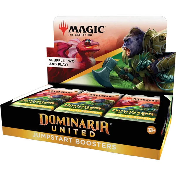 Magic The Gathering Dominaria United Jumpstart Booster Box, 18 Packs, Multicolor, (D1474000)