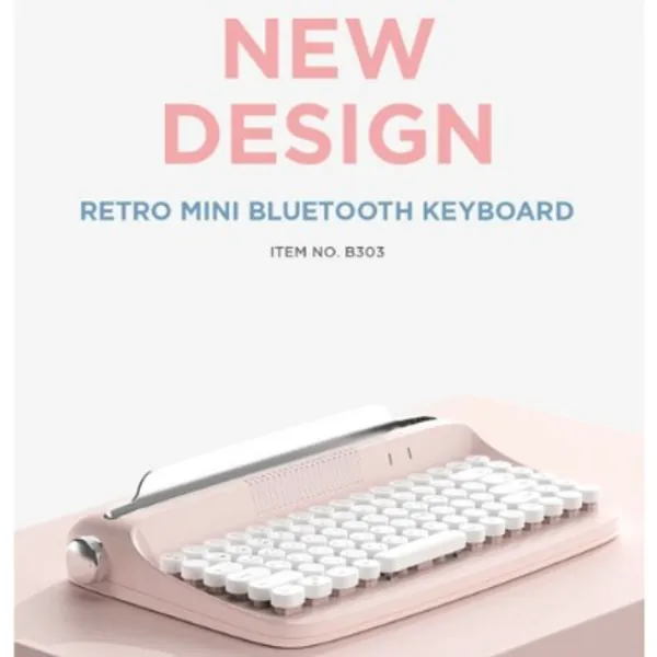 ACTTO Retro Bluetooth Keyboard