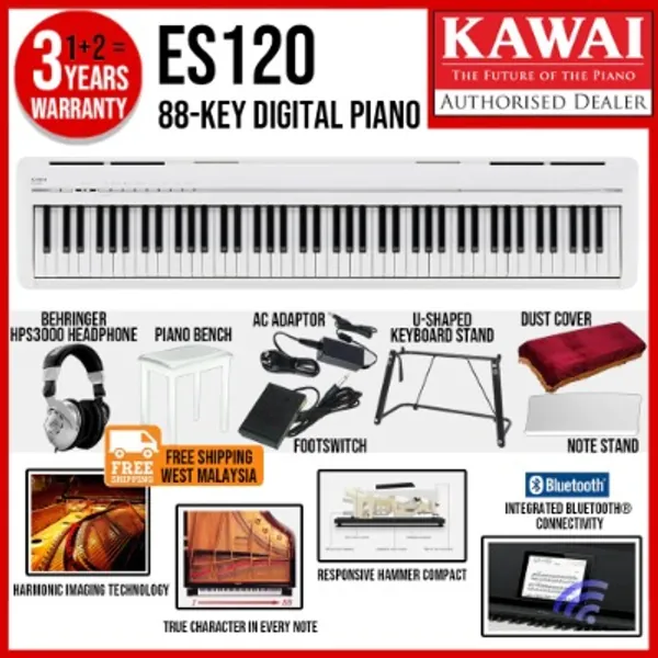KAWAI 88-Key Digital Piano
