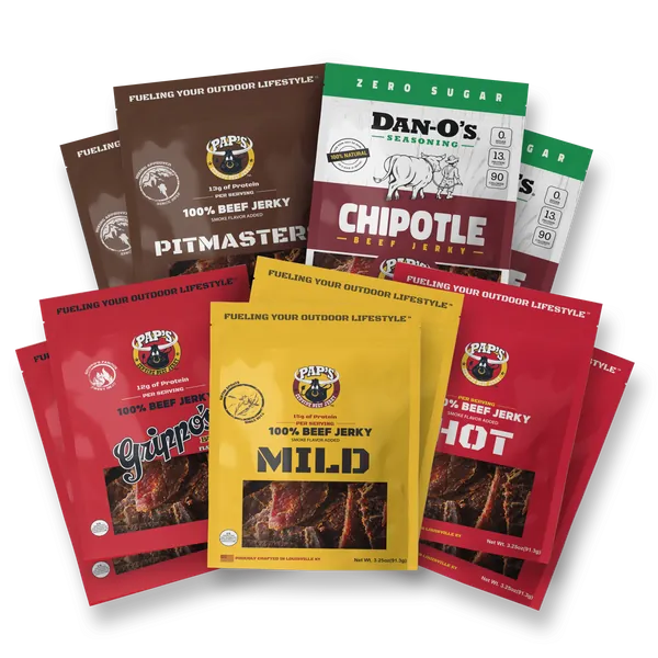 Fueling Your Camping Trip - 8 Pack of Beef Jerky