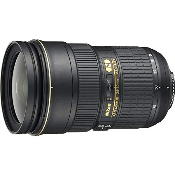 Nikon 24-70mm f/2.8G ED Auto Focus-S Nikkor Wide Angle Zoom Lens (Renewed)