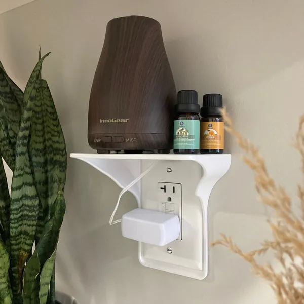 Power Perch - Outlet Shelf for Small Electronics