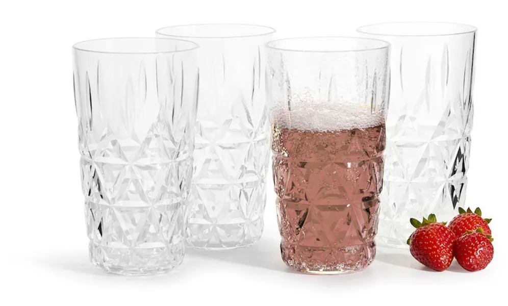 Outdoor Shatter-Resistant Tumbler Set of 4