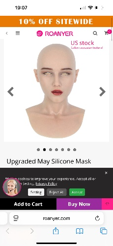Upgraded May Silicone Mask