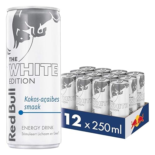 Red Bull Energy Drink, weiße Ausgabe, 250ML (12er Pack) 3,33 kg