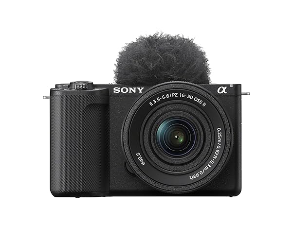 Sony Alpha ZV-E10 II | APS-C Spiegellose -Videokamera mit 16-50 mm f/3.5-5.6 Power Zoom (4K60p Video, 4:2:2 10Bit-Aufnahme, 26 MP, fortschrittliche Digitale Stabilisierung, Echtzeit Auto-Augenfokus) - ZVE10 II Kit mit E 16-50mm - Single